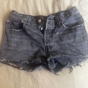 Levi’s 501 Jean shorts size 27. Lightly worn.